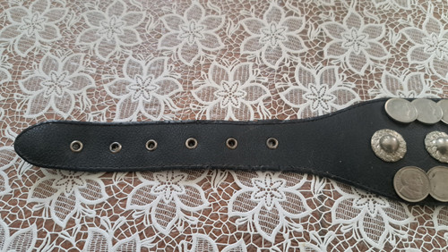 Argentinian Gaucho Leather Belt Circa 1970