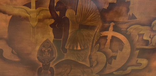 André ROZAY (1913 – 1991), "Condensed Africa"