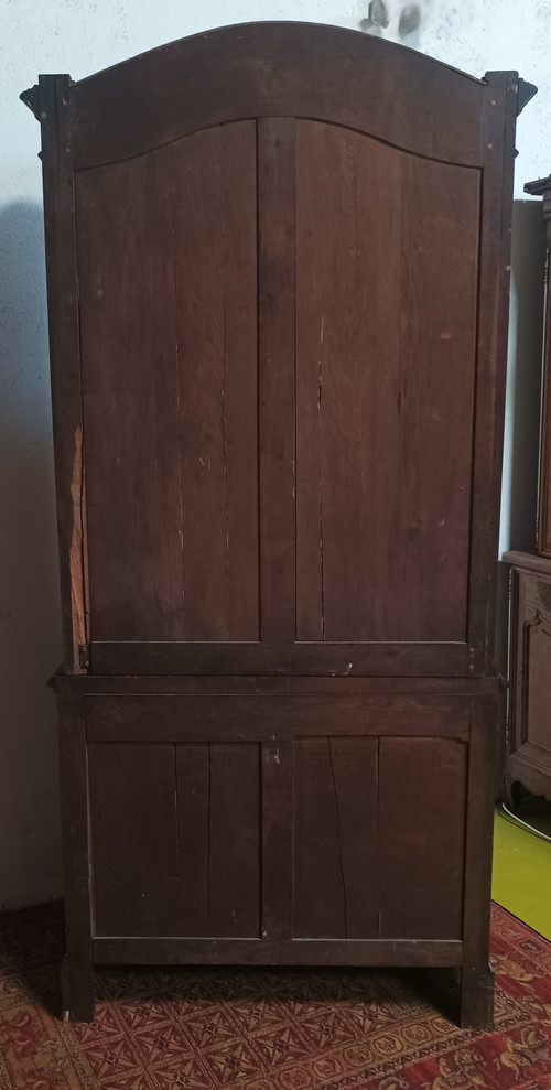 Napoleon III sideboard in burr walnut