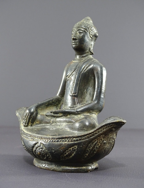 Thailand, Early 20th Century, Superb Sukhothai Style Bronze Buddha.