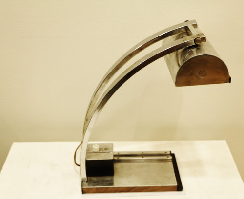 1930s Art Deco Desk Lamp In The Spirit Of Le Chevallier And Koechlin