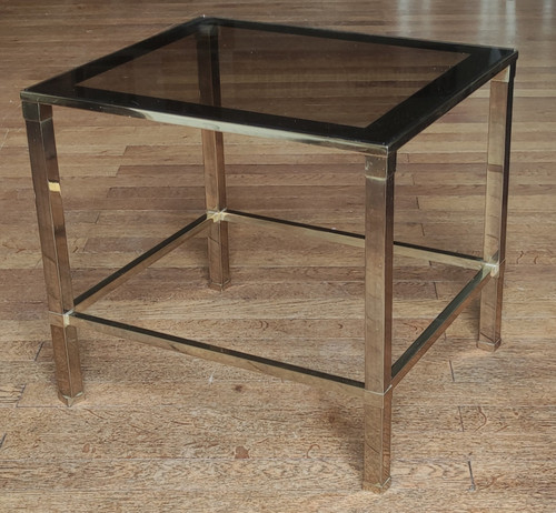 Pair of Bouts De Canapé bedside tables design style.maison Jansen