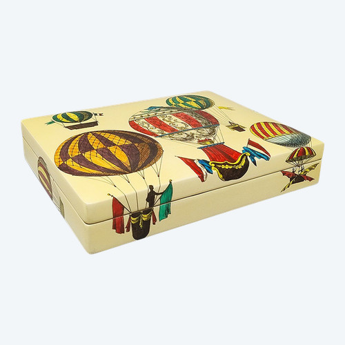 1970er Jahre Original prächtige Box von Piero Fornasetti. Hergestellt in Italien