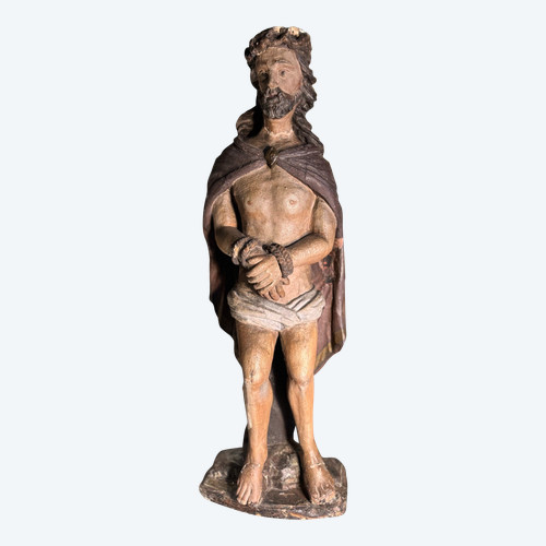 Ecce Homo – Statue Du Christ - XVIIIe