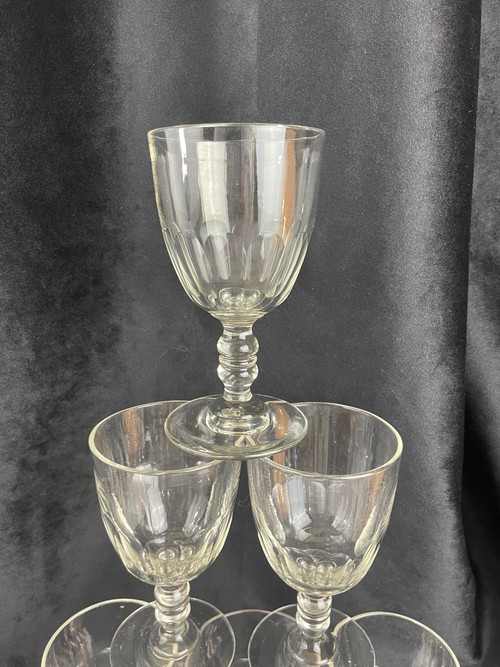 Set of 6 Baccarat Médicis glasses