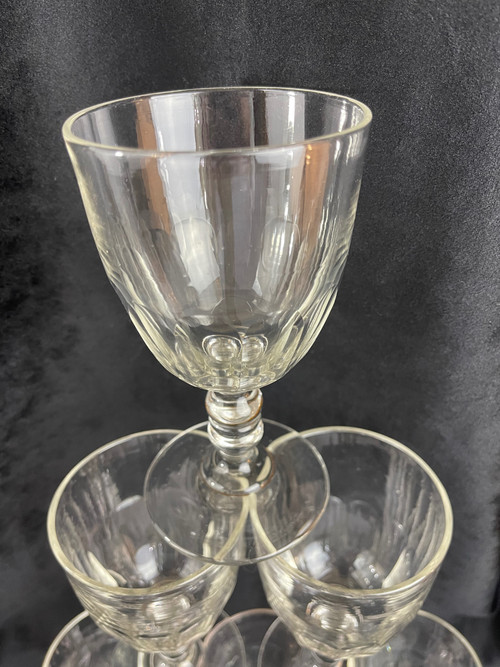 Set of 6 Baccarat Médicis glasses