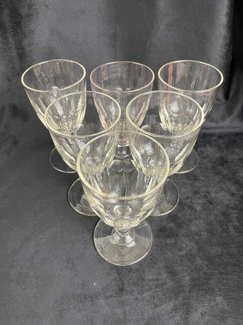 Set of 6 Baccarat Médicis glasses