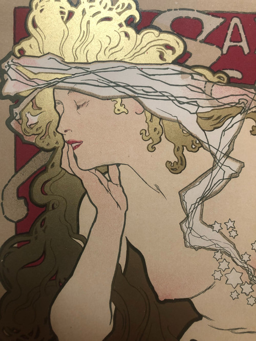 Meister der Plakatplatte 74 Salon des Cent 20. Ausstellung von Alphonse Mucha 1897