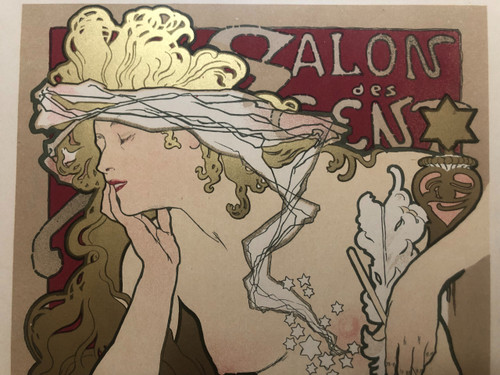 Meister der Plakatplatte 74 Salon des Cent 20. Ausstellung von Alphonse Mucha 1897