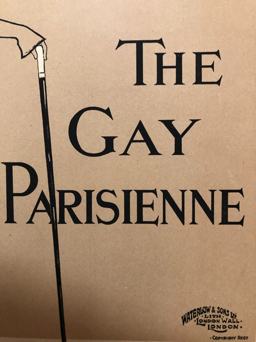 Meister des Plnache-Plakats 96 The Gay Parisienne von Ellis Hyland 1897