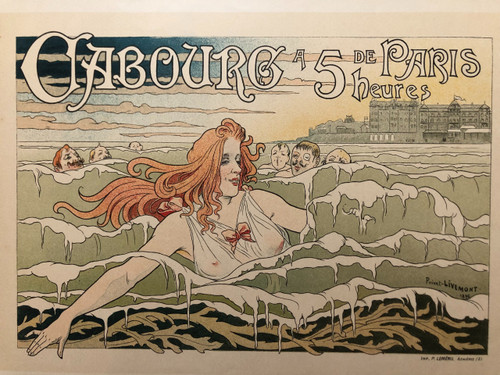 Meister der Plakatplatte 96 Cabourg von Henri Privat-Livemont 1897