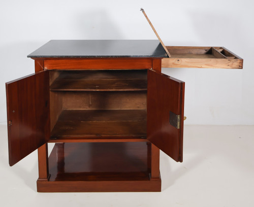 Mahogany writing table, Empire period