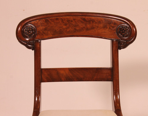 Set Of 10 Early 19 Century Mahogany Chairs