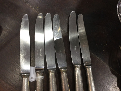 6 Marine Nationale dessert knives