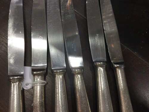 6 Marine Nationale dessert knives