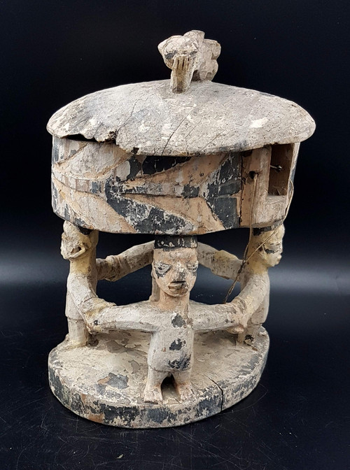 Weissagungsbox „opon Igede Ifa“, Yoruba, Benin oder Nigeria