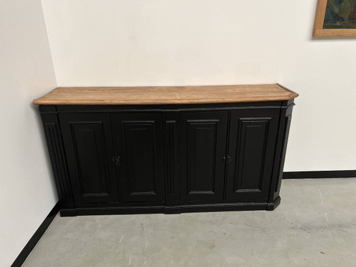 Eck-Sideboard aus dem 20. Jahrhundert, komplett restauriert