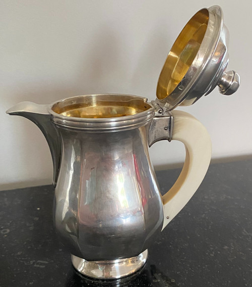 tea, coffee and samovare service with its solid silver tray