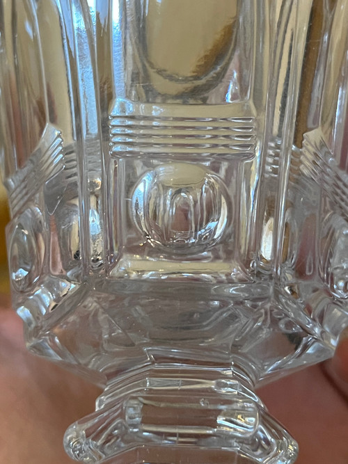 Baccarat 1841 molded crystal glass