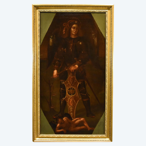 Saint Michael Archangel, 17th Century Lombard Painter