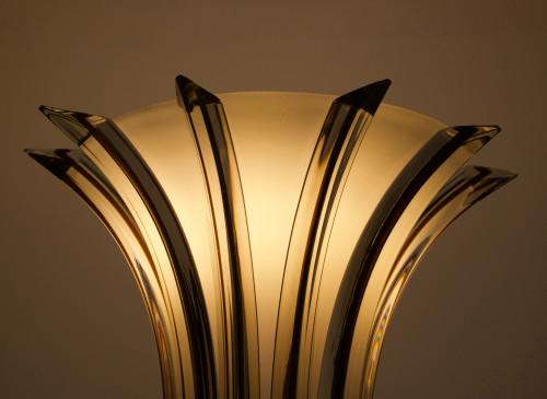 Lampadaire “Curve Tryedal”, Murano, Alberto Dona.