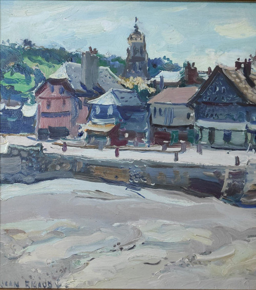 Jean Rigaud (1912-1999) - Le Port De Honfleur