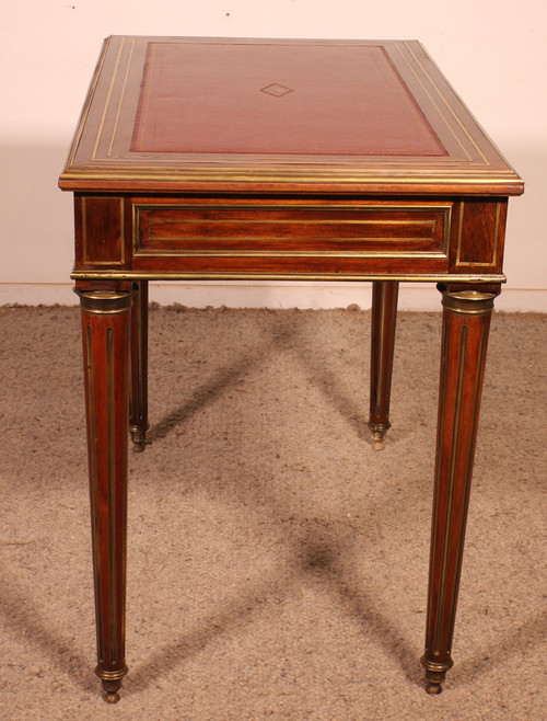 Small Louis XVI Desk In Mahogany