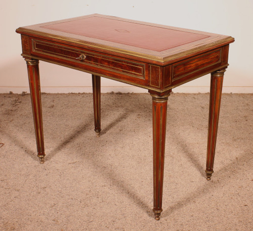 Small Louis XVI Desk In Mahogany