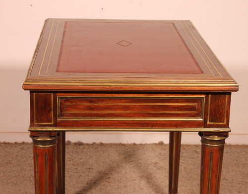 Small Louis XVI Desk In Mahogany