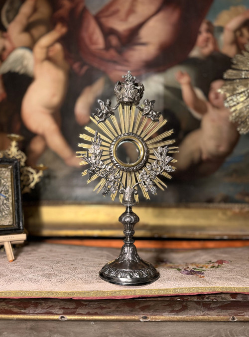 Silver Monstrance - Circa 1868