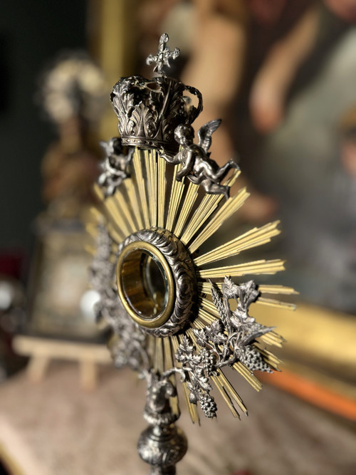 Silver Monstrance - Circa 1868