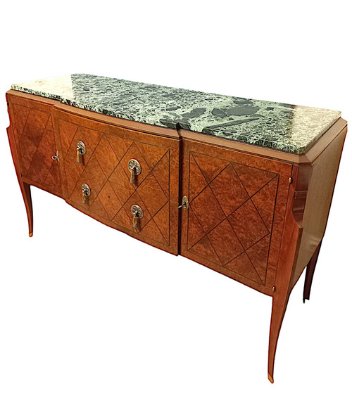 Art Deco inlaid chest of drawers