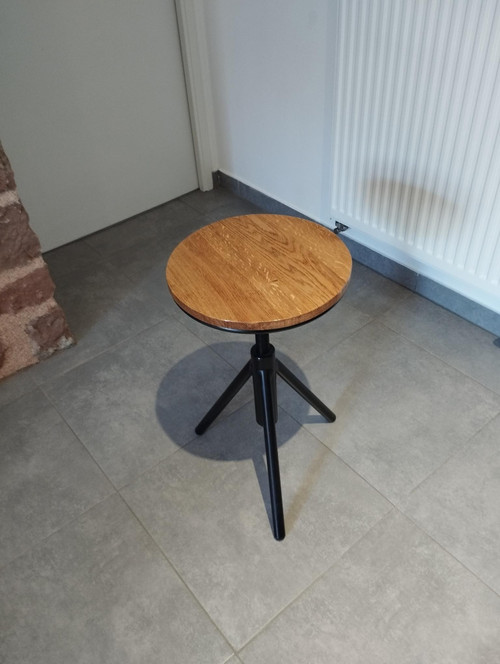 Indus tripod adjustable stool vintage design