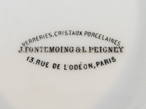 Topf a PHARMACIE in Porzellan von PARIS "FONTEMOING & PEIGNEY" UNG: MATRIS