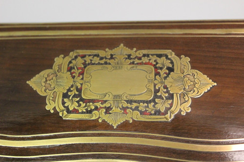 Handschuhfach Napoleon III Aus Schildpatt Und Kirschbaumholz XIX