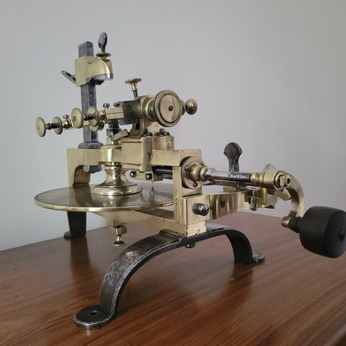  very large watchmakers whell cuttingengine  XIXth century