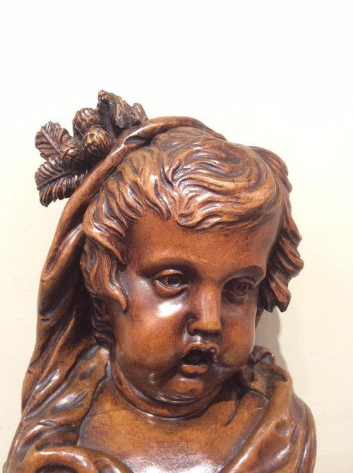 Bust of a Young Child, Spring