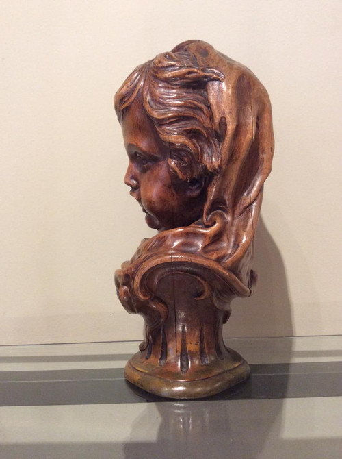 Bust of a Young Child, Spring