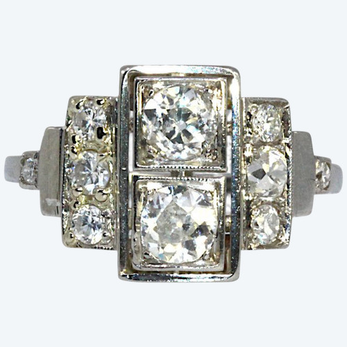 Art-Deco-Diamant-Ring