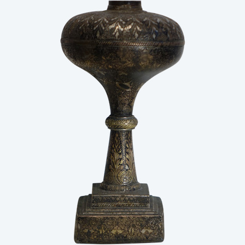 Hûkka, hookah base, Persian or North Indian, 19th century.