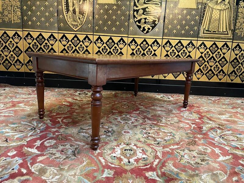 Louis Philippe style cherry wood coffee table