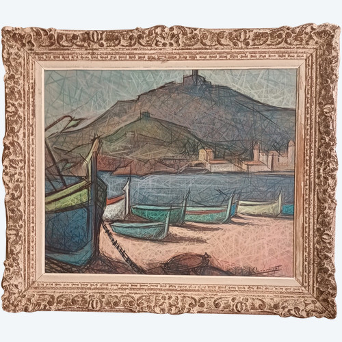 Collioure die Boote Luis Claramunt 