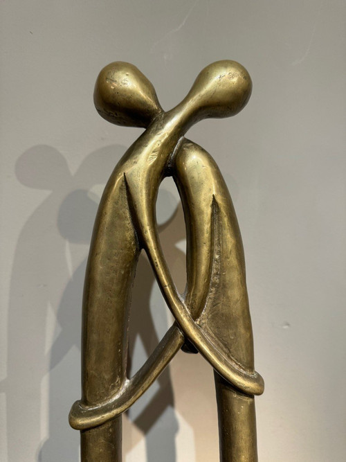 "Accoppiamento", Bronzo, 1950 circa