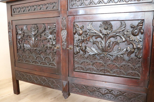 early 20th century beech sideboard 