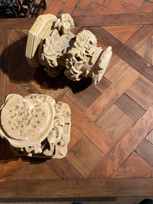 Coffee table (low) with a pretty slab of Versailles parquet dating from the 18th century