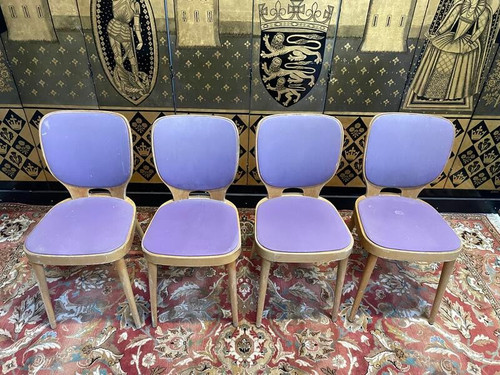 Set of 4 Baumann chairs