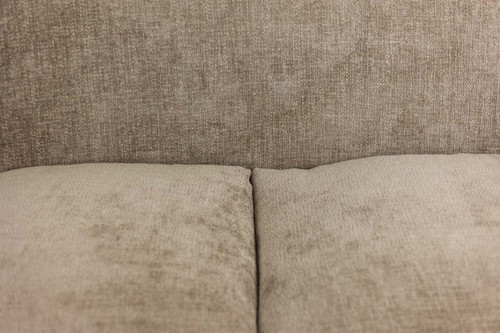 Rechteckiges Sofa aus grauem Samt. 1990er Jahre. LS60311509A