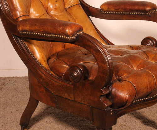 Fauteuil Chesterfield - 19° Siècle