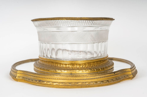 A beautiful crystal and gilt bronze centrepiece, circa 1880