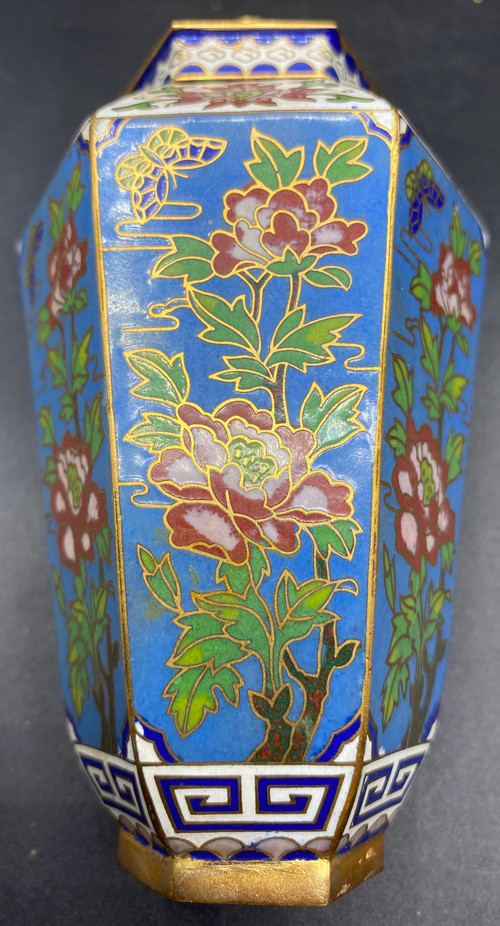 KLEINE CLOISONNÉ-TÖPFE